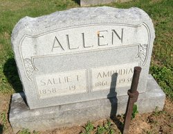 Sarah “Sallie” <I>Sisk</I> Allen 