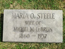 Maria Olivia <I>Steele</I> LeBrun 