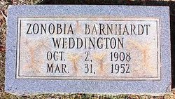 Zonobia Belle <I>Barnhardt</I> Weddington 