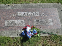Mildred Elizabeth <I>Clark</I> Bacon 
