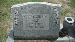 Annie Katherine “Cat” <I>Benson</I> Atkinson 