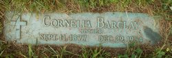 Martha Cornelia “Cora” <I>Bowen</I> Barclay 