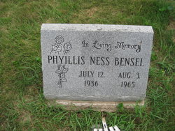 Phyllis Ardella <I>Ness</I> Bensel 