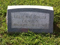 Lillie Mae <I>Fowler</I> Calhoun 