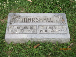 Ruth Louise <I>Creech</I> Marshall 