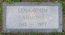 Lena <I>Odom</I> Ammons 