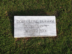 Doris <I>Long</I> Durham 
