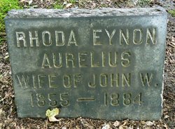 Eliza Rhoda <I>Eynon</I> Aurelius 
