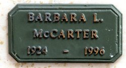 Barbara Lamar <I>Sloan</I> McCarter 