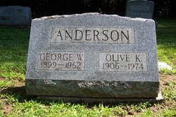 Olive A. <I>Keller</I> Anderson 