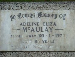 Adeline Eliza McAulay 