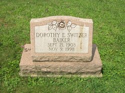 Dorothy Etta <I>Switzer</I> Baiker 