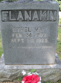Ethel May <I>Hillis</I> Flanakin 