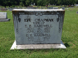 Ida Rose “Rosie” <I>Chapman</I> Bardwell 