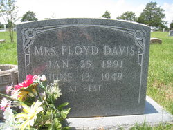 Mrs Floyd Franklin <I>Smith</I> Davis 