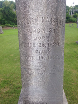William Marshal Burgin Sr.