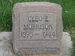 Cleo Elizabeth <I>Weston</I> Morrison 