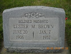 Lester M “Buss” Brown 