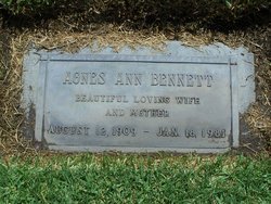 Agnes Ann <I>Miller</I> Bennett 