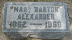 Mary Barton <I>Fielding</I> Alexander 
