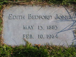 Edith <I>Bedford</I> Jones 
