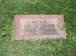 Mahala “Hallie” <I>Ingram</I> Smith 