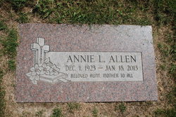 Annie L Allen 