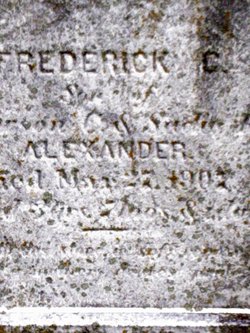 Frederick Clifford Alexander 