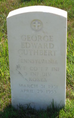 Pvt George Edward Cuthbert 