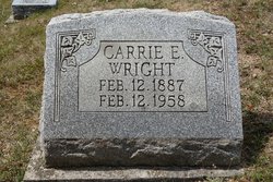 Carrie Elizabeth <I>Loy</I> Wright 