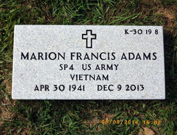 Rev Marion Francis Adams 