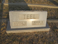 Winnie May <I>Miller</I> Teel 