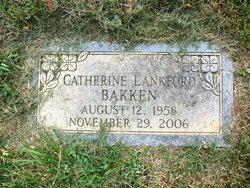 Catherine <I>Lankford</I> Bakken 