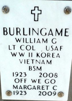 LTC William Gerald Burlingame 
