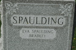 Eva Gertrude <I>Spaulding</I> Bradley 