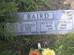 Myrtle <I>Cantrell</I> Baird 