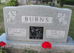 Betty Ann <I>Sherry</I> Burns 