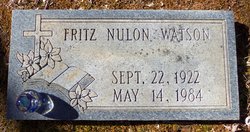 Fritz Nulon Watson 
