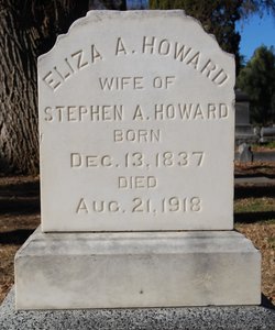 Eliza A <I>Stephens</I> Howard 
