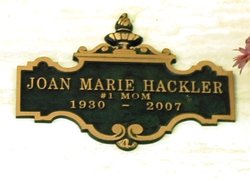 Joan Marie <I>Clarke</I> Hackler 