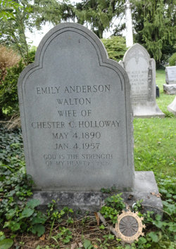 Emily Anderson <I>Walton</I> Holloway 
