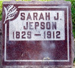 Sarah Jane <I>Cook</I> Jepson 
