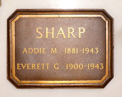 Addie <I>Tubbs</I> Sharp 