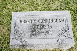 Dorothy <I>Cunningham</I> Anderson 