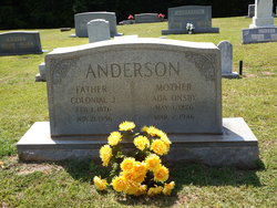 Ada <I>Onsby</I> Anderson 
