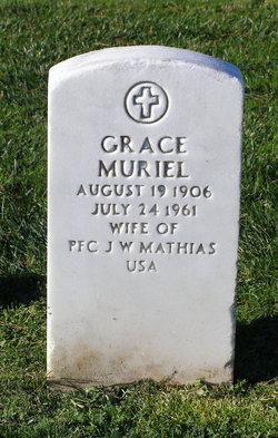 Grace Muriel Mathias 