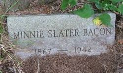 Minnie <I>Slater</I> Bacon 