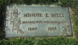 Minnie E <I>Bryant</I> Mills 