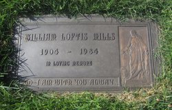 William Loftis Mills 