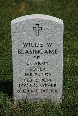 Willie Walter Blasingame 